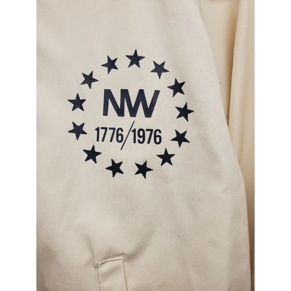 Vintage 1976 Norfolk Western Spirit of '76 Windbreaker Jacket - Ultra RARE - Siz
